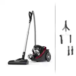 Bol.com Rowenta - Zakloze stofzuiger 500w 59db rood/zwart - RO7933EA aanbieding