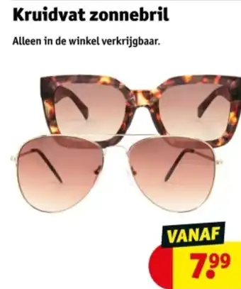 Kruidvat Kruidvat zonnebril aanbieding