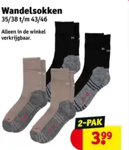 Kruidvat Wandelsokken aanbieding