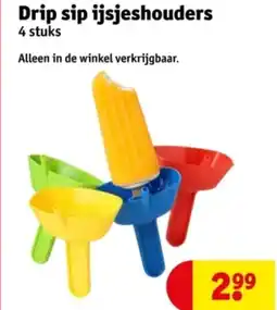 Kruidvat Drip sip ijsjeshouders aanbieding
