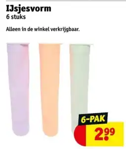 Kruidvat IJsjesvorm aanbieding