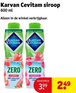 Kruidvat Karvan Cevitam siroop aanbieding