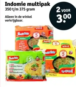 Kruidvat Indomie multipak aanbieding