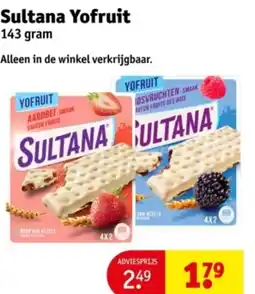 Kruidvat Sultana Yofruit aanbieding