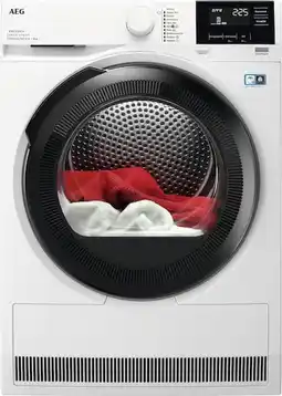 Bol.com AEG TR8ESSEN EcoLine 8000 serie AbsoluteCare - Wasdroger Warmtepompdroger - 8 kg - A+++ aanbieding