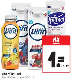 Jumbo Vifit of Optimel aanbieding