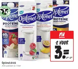 Jumbo Optimel drink aanbieding
