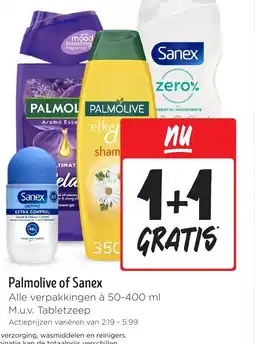 Jumbo Palmolive of Sanex aanbieding