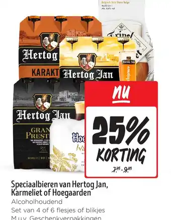 Jumbo Speciaalbieren van Hertog Jan, Karmeliet of Hoegaarden aanbieding
