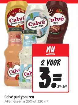 Jumbo Calvé partysauzen aanbieding