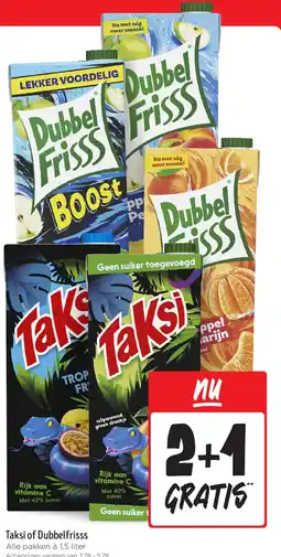 Jumbo Taksi of Dubbelfrisss aanbieding