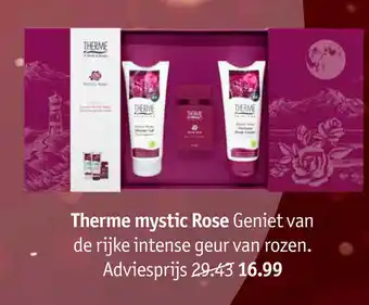 Kruidvat Therme mystic Rose aanbieding