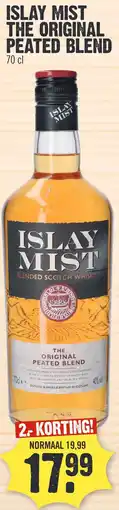Super Dirck 3 ISLAY MIST THE ORIGINAL PEATED BLEND aanbieding