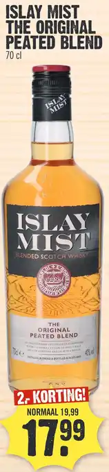 Super Dirck 3 ISLAY MIST THE ORIGINAL PEATED BLEND aanbieding