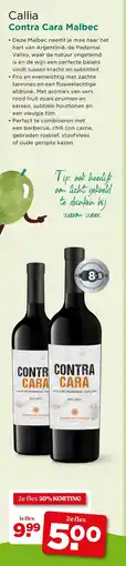 PLUS Callia Contra Cara Malbec aanbieding