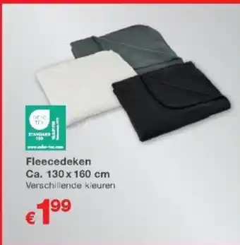 Kik Fleecedeken aanbieding
