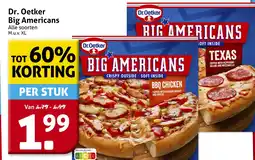 Hoogvliet Dr. Oetker Big Americans aanbieding