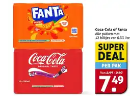 Hoogvliet Coca-Cola of Fanta aanbieding
