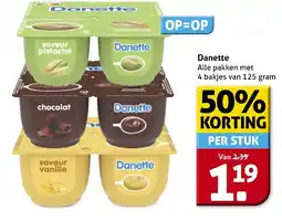 Hoogvliet Danette aanbieding