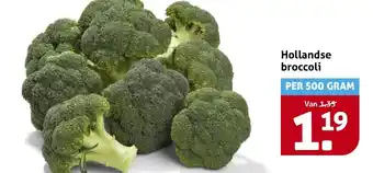 Hoogvliet Hollandse broccoli aanbieding