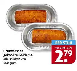 Hoogvliet Grillworst of gekookte Gelderse aanbieding