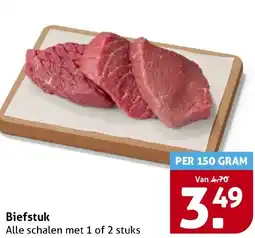 Hoogvliet Biefstuk aanbieding