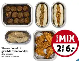 Hoogvliet Warme borrel of gevulde ovenbroodjes aanbieding