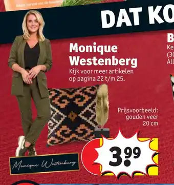 Kruidvat Monique Westenberg aanbieding