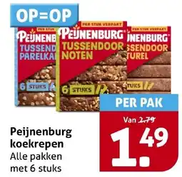 Hoogvliet Peijnenburg koekrepen aanbieding