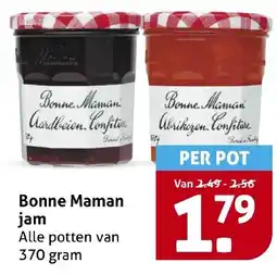 Hoogvliet Bonne Maman jam aanbieding