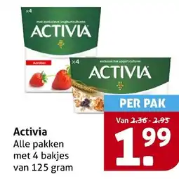 Hoogvliet Activia aanbieding