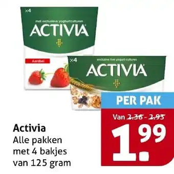 Hoogvliet Activia aanbieding