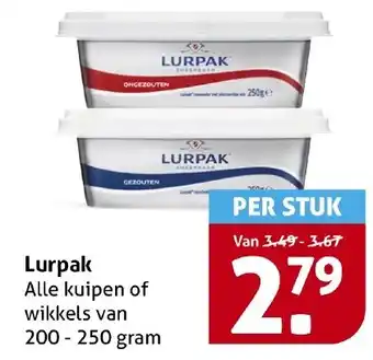 Hoogvliet Lurpak aanbieding