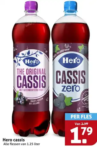 Hoogvliet Hero cassis aanbieding