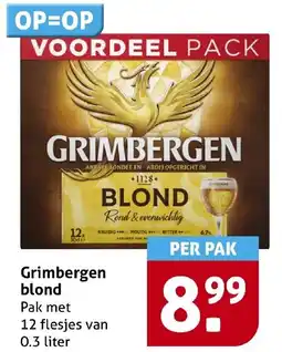 Hoogvliet Grimbergen blond aanbieding
