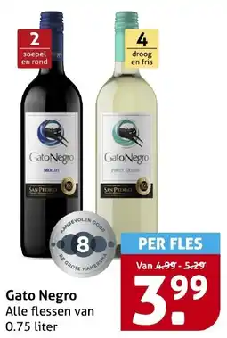 Hoogvliet Gato Negro aanbieding