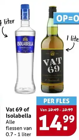 Hoogvliet Vat 69 of Isolabella aanbieding