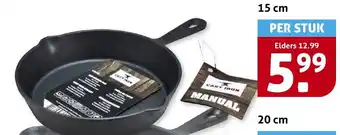 Hoogvliet Koekenpan gietijzer aanbieding