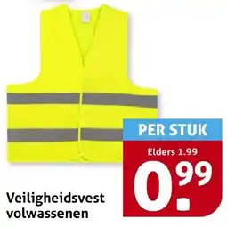 Hoogvliet Veiligheidsvest volwassenen aanbieding