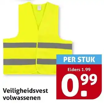 Hoogvliet Veiligheidsvest volwassenen aanbieding