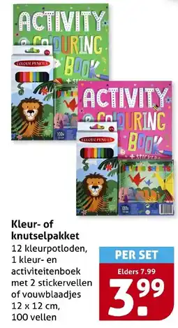 Hoogvliet Kleur of knutselpakket aanbieding