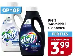 Hoogvliet Dreft wasmiddel aanbieding