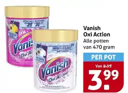 Hoogvliet Vanish Oxi Action aanbieding