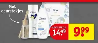 Kruidvat Dove Met geurstokjes aanbieding