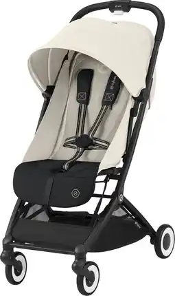 Babypark Cybex Orfeo Buggy - Black Frame - Canvas White aanbieding