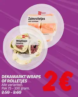 Dekamarkt Dekamarkt wraps of rolletjes aanbieding