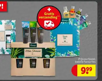 Kruidvat Badolie favourites aanbieding