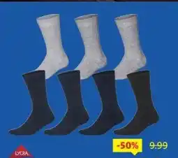 Lidl 7 paar herensokken aanbieding