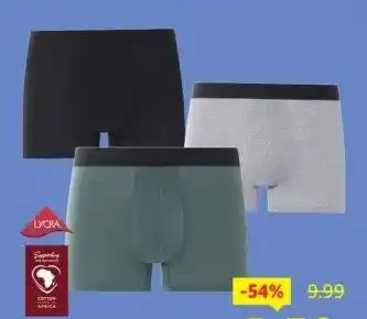 Lidl 3 herenboxers aanbieding