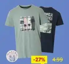 Lidl Heren- T-shirt aanbieding